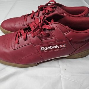 Reebok Classic Cranberry Red Sneakers